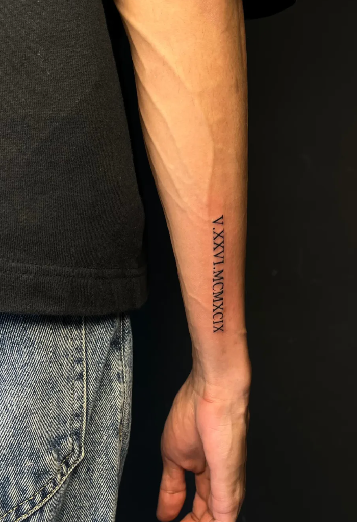 Minimalist Roman Numerals