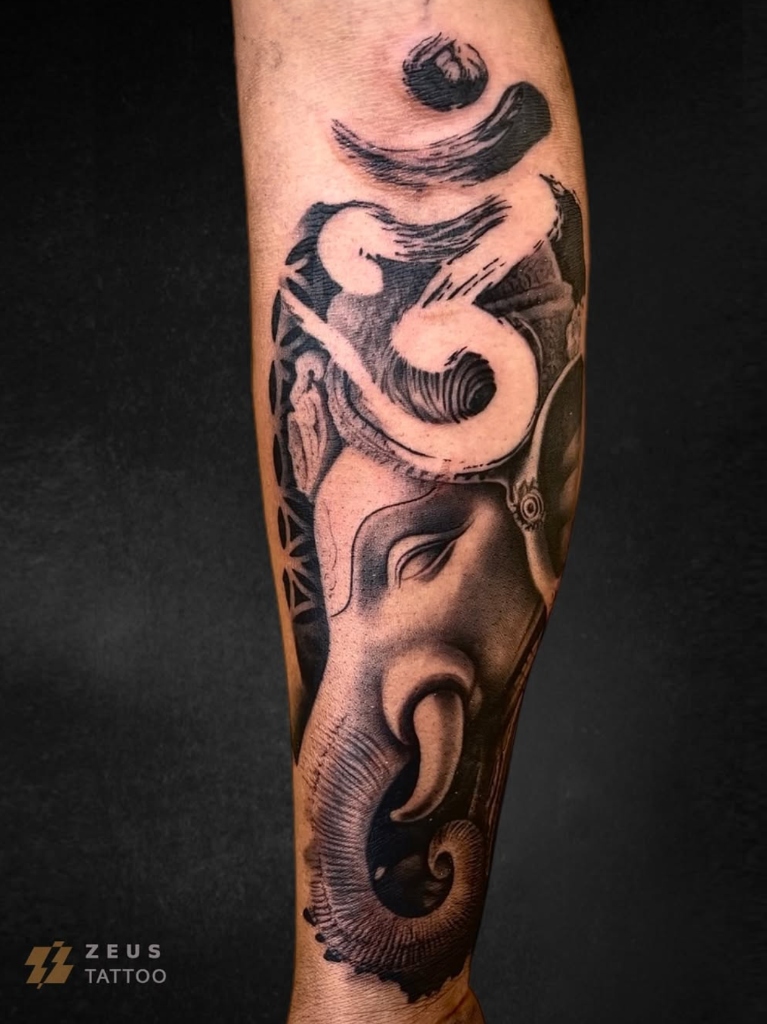 Lord Ganesha Spiritual Portrait